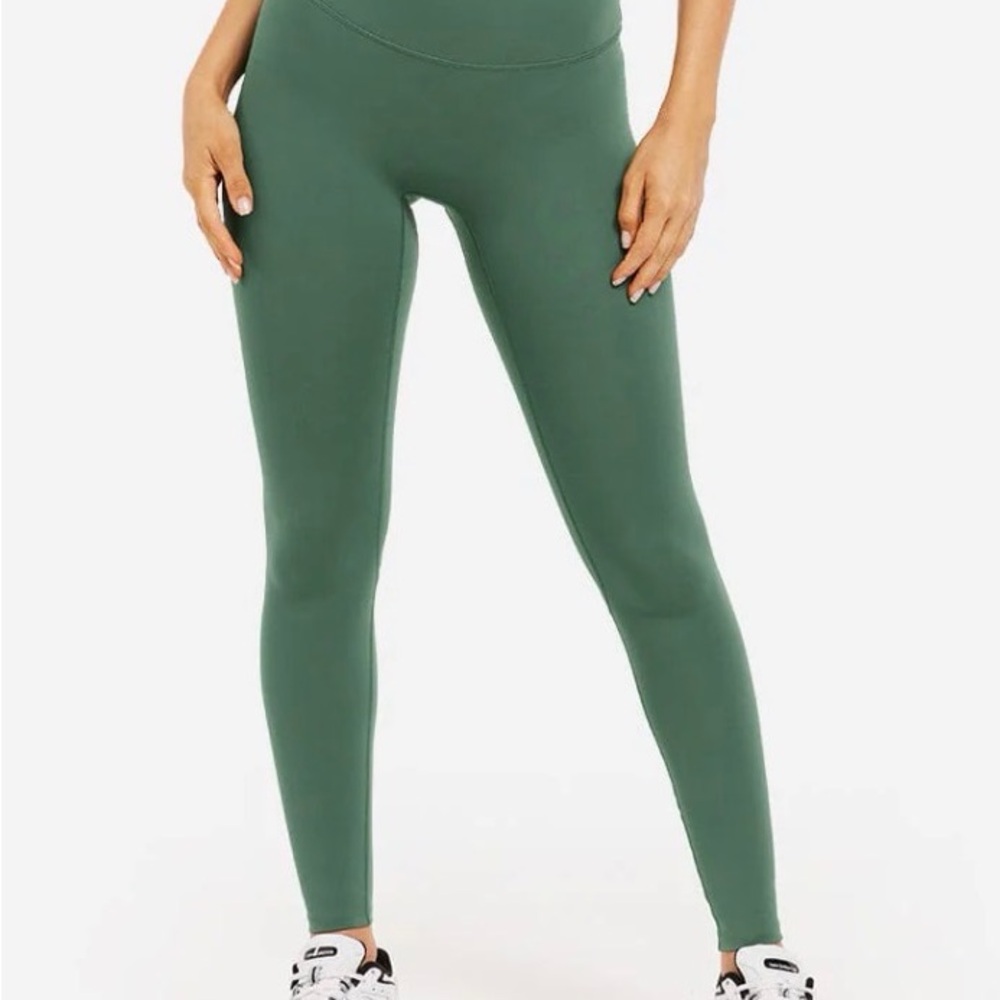 Crop Shop Boutique CSB ActiveLux Alpine Forest Green Leggings